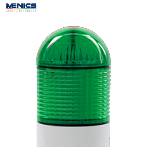 메닉스 56파이 LED 돔 스타일 표시등 점등 1단 AC DC 겸용 24V 녹색 PTD-TGF-102-G