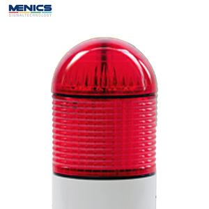 메닉스 56파이 LED 돔 스타일 표시등 점등 1단 AC 90-240V 적색 PTD-SCF-1FF-R